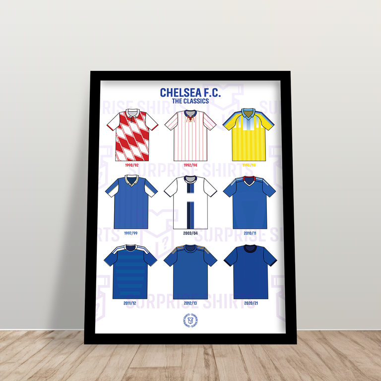 Chelsea 'The Classics' Football Shirt Print