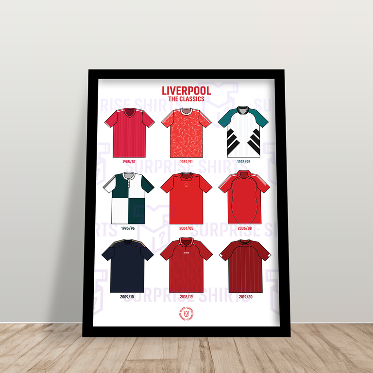 Liverpool 'The Classics' Football Shirt Print