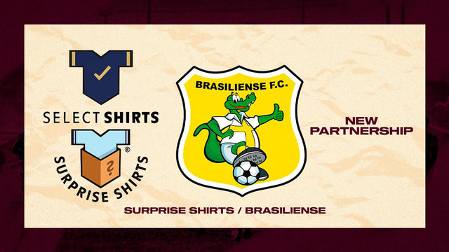 Official Partnership - Surprise Shirts & Brasiliense FC