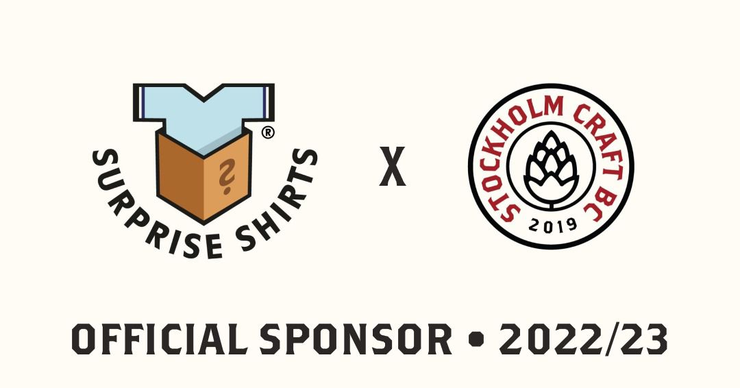 Surprise Shirts - Official Sleeve Sponsor of Stockholm Craft Ballclub