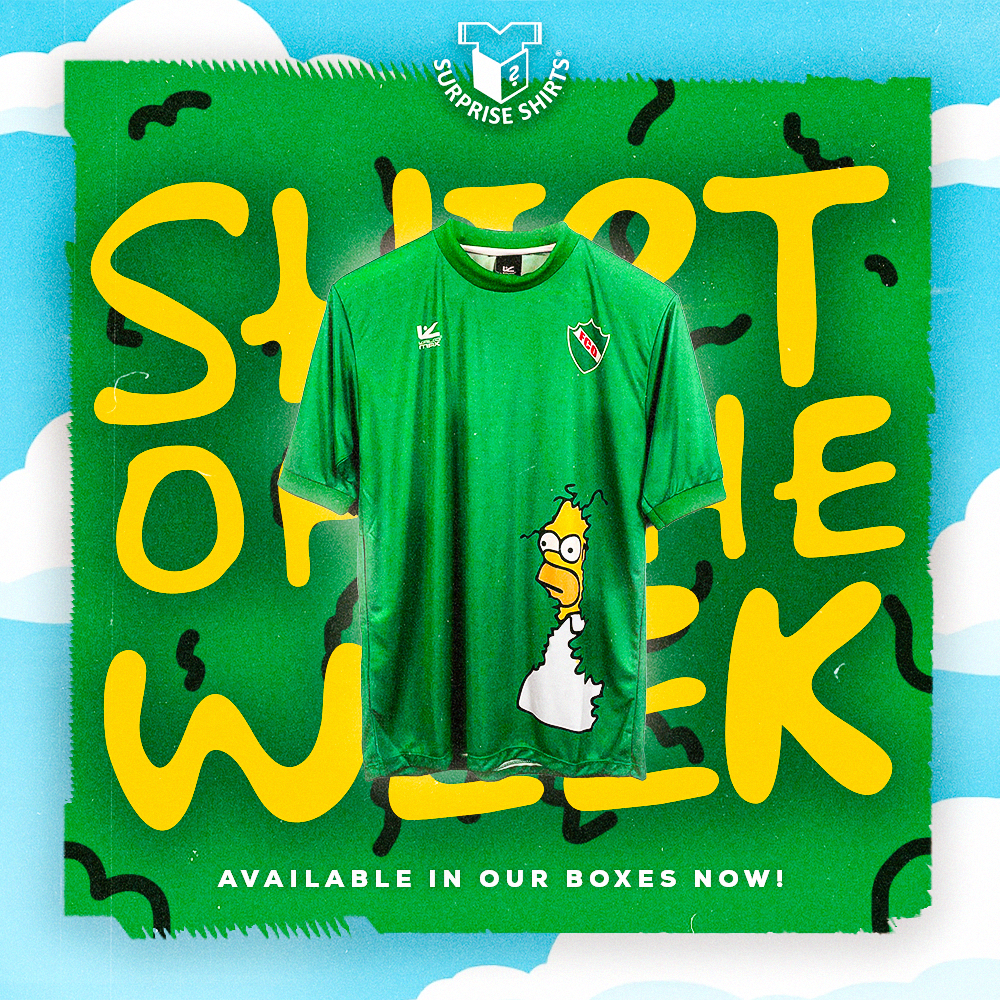 Surprise Shirts - Shirt of the Week - Club Atletico Ferro Carril Oeste de General Pico 2018/19 GK