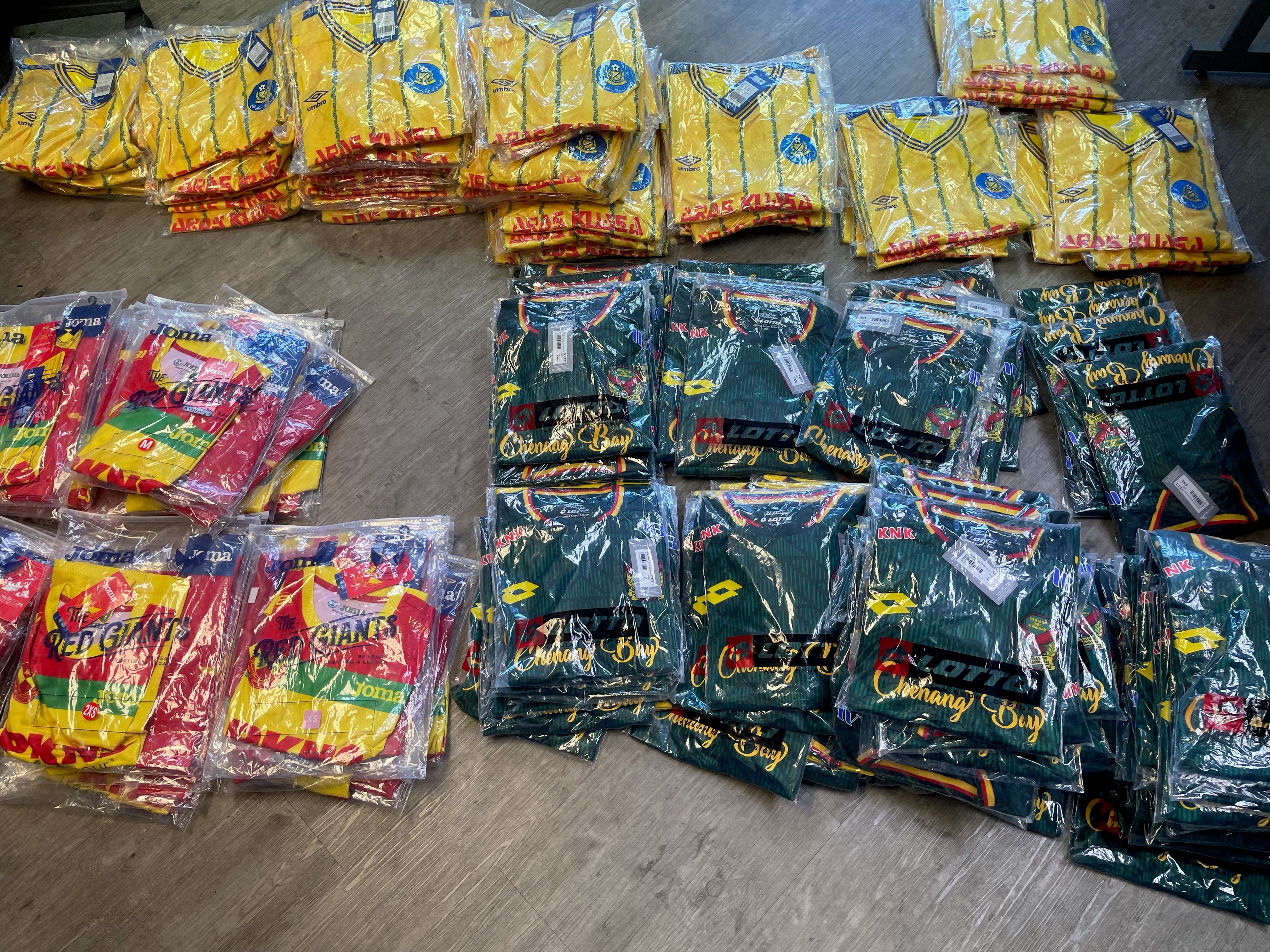 Delivery Day - Malaysian Shirts Arrive!