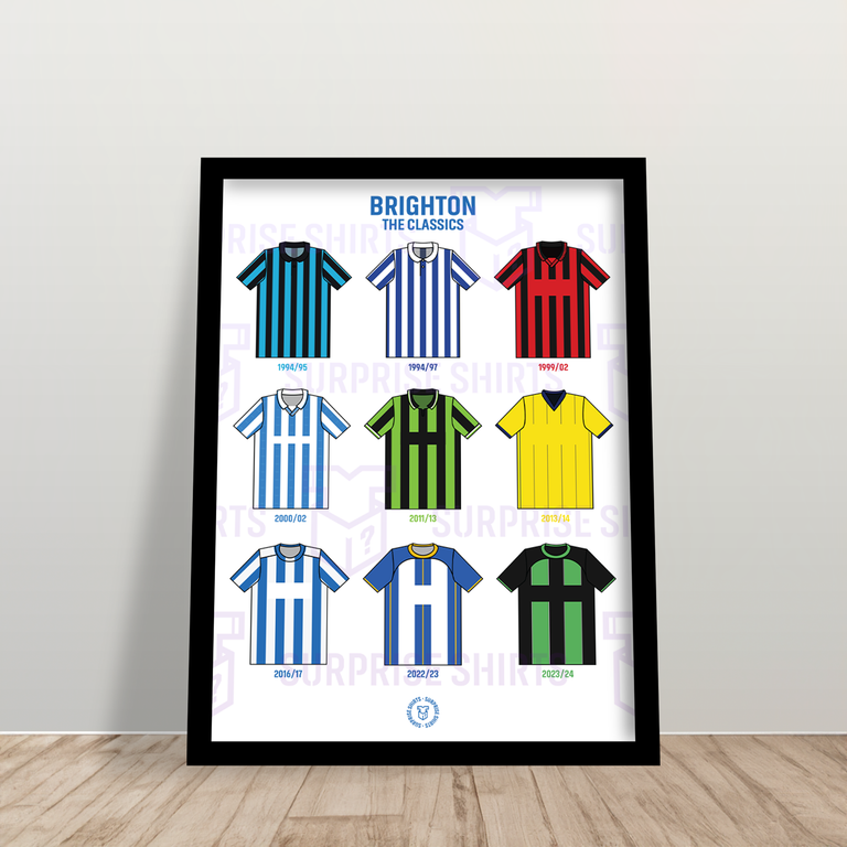 Brighton 'The Classics' Football Shirt Print
