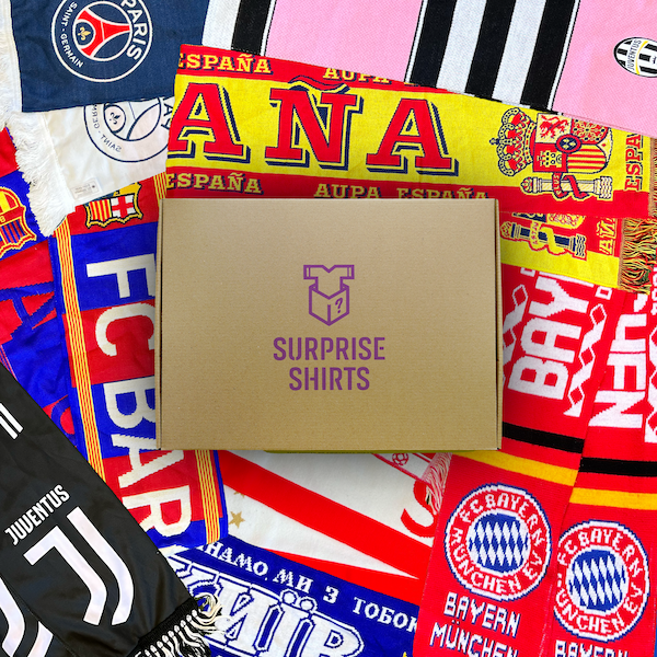 Surprise Football Scarf Box