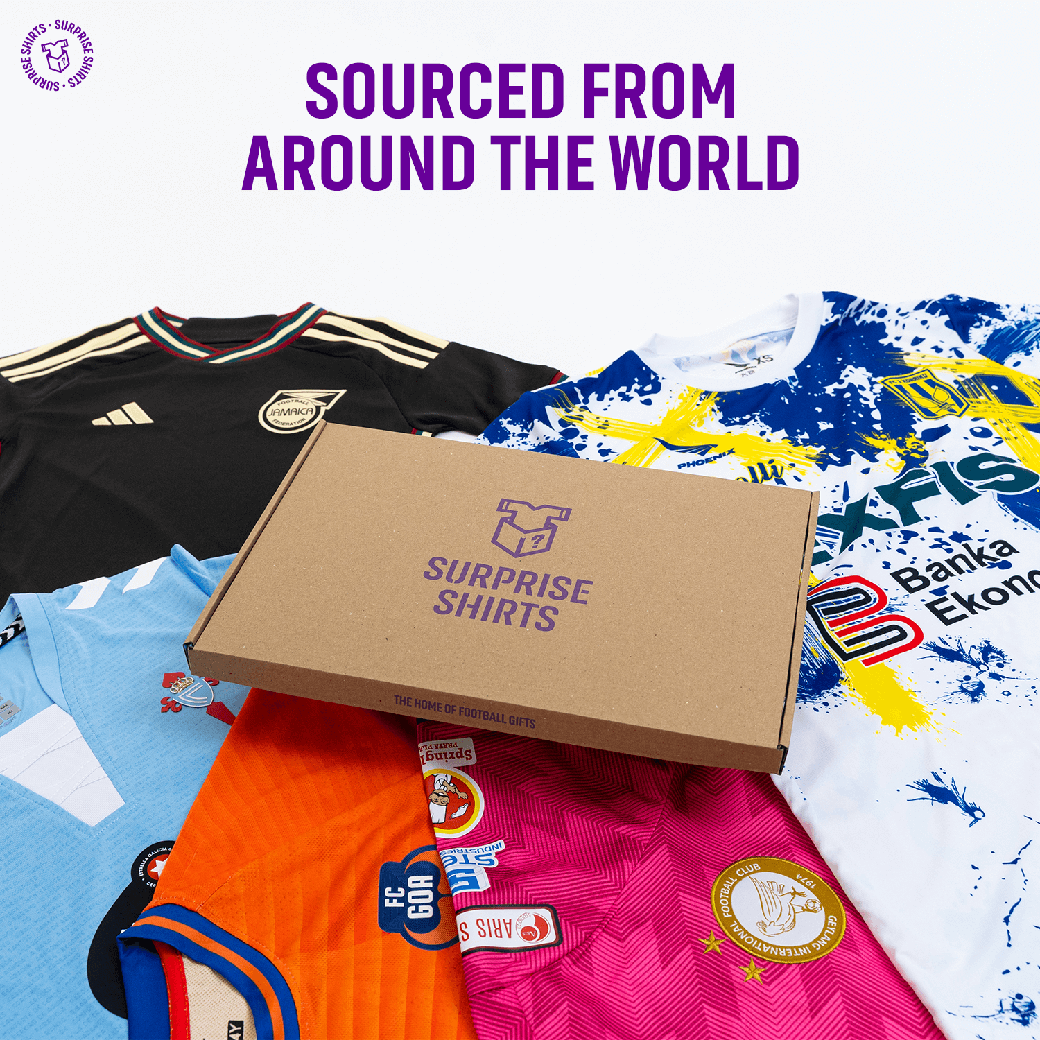 Surprise Shirt Box | Adult & Mystery Football Shirt Box | Surprise ...