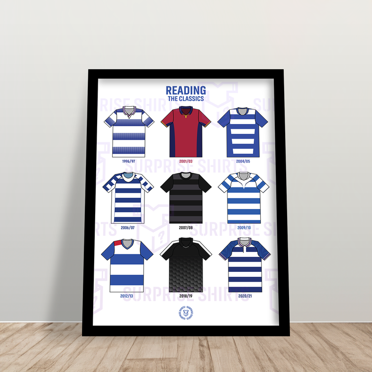 Reading 'The Classics' Football Shirt Print