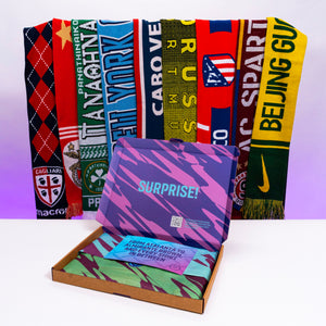 Surprise Football Scarf Box