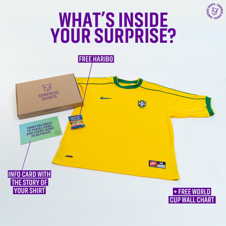 Surprise Classic Shirt Box | World Cup Edition | Adult