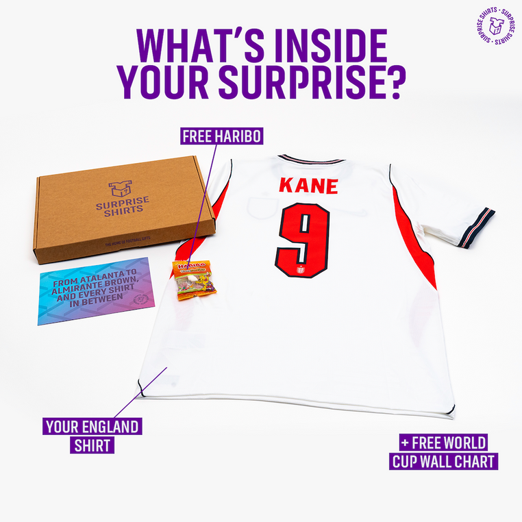 Surprise Shirt Box | England Edition | Adult